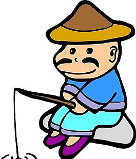 農(nóng)民 卡通人物 矢量 AI_0011