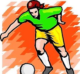 運(yùn)動(dòng)人物 矢量CDR_296