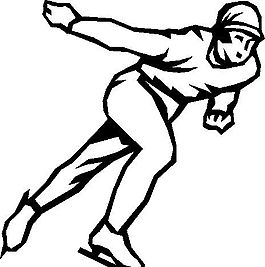 運動人物 矢量CDR_057