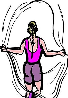 健身運(yùn)動(dòng) 運(yùn)動(dòng)人物 矢量素材 EPS格式_0173