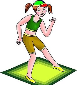 健身運動 運動人物 矢量素材 EPS格式_0081
