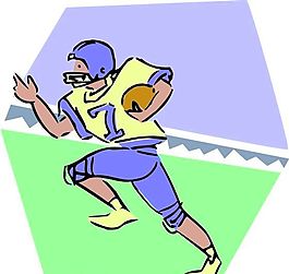 橄欖球運動 體育運動 矢量素材 EPS格式_0052