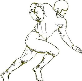 橄欖球運動 體育運動 矢量素材 EPS格式_0042