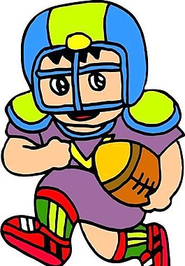 運動員 卡通人物 矢量 AI_0135