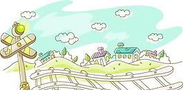 快樂(lè)生活插圖 矢量素材 ai格式_36