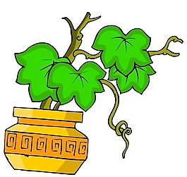 樹(shù)木古典插畫(huà)