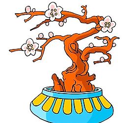 花卉古典插畫(huà)