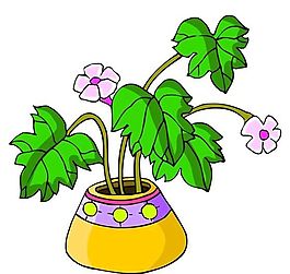 花卉古典插畫