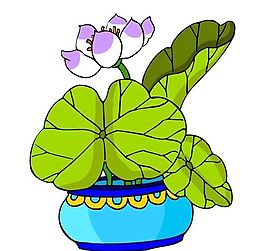 花卉古典插畫(huà)