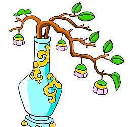 花卉古典插畫(huà)