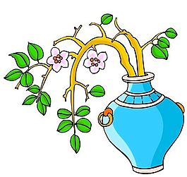 花卉古典插畫(huà)