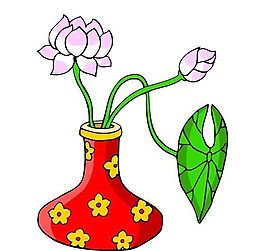 花卉古典插畫