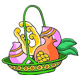 花卉古典插畫