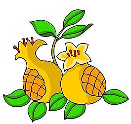 花卉古典插畫
