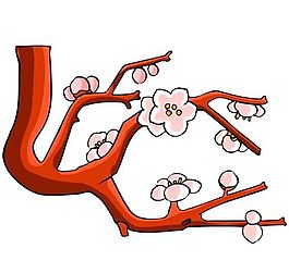 花卉古典插畫