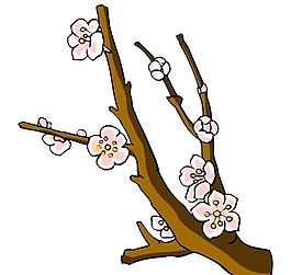 花卉古典插畫