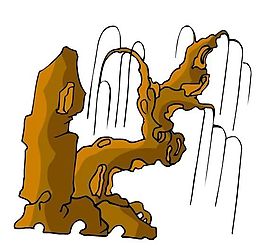 樹木古典插畫