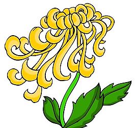 花卉古典插畫