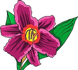 花朵 花草 鮮花 矢量 EPS格式_1670