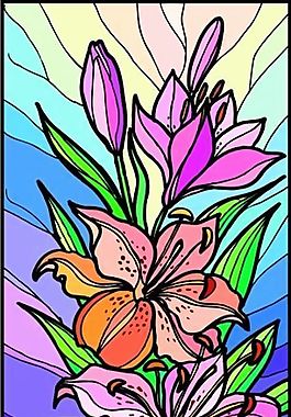 花朵 花草 鲜花 矢量 EPS格式_1649