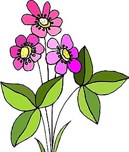 花朵 花草 鮮花 矢量 EPS格式_1532