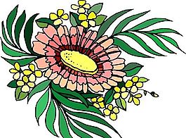 花朵 花草 鮮花 矢量 EPS格式_1488