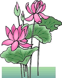 花朵 花草 鮮花 矢量 EPS格式_1419