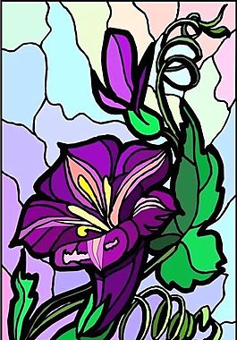 花朵 花草 鮮花 矢量 EPS格式_1285