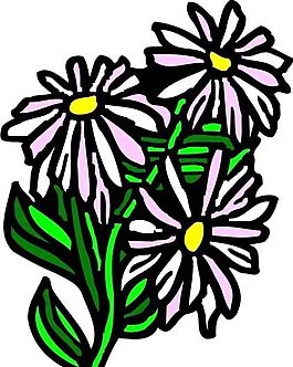 花朵 花草 鮮花 矢量 EPS格式_1245