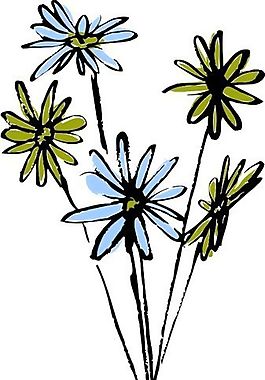 花朵 花草 鮮花 矢量 EPS格式_0971