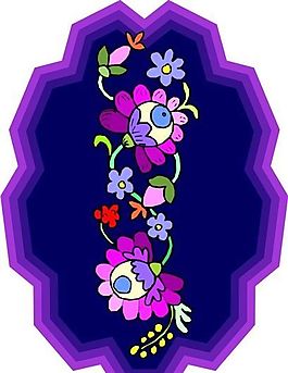 花朵 花草 鮮花 矢量 EPS格式_0888