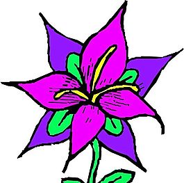花朵 花草 鮮花 矢量 EPS格式_0615