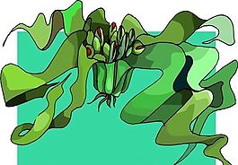 花朵 花草 鮮花 矢量 EPS格式_0520