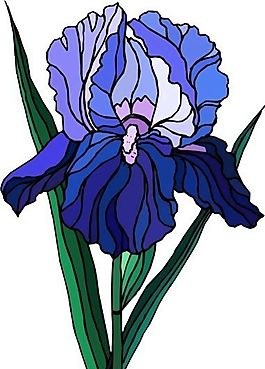 花朵 花草 鲜花 矢量 EPS格式_0482