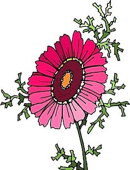 花朵 花草 鮮花 矢量 EPS格式_0374