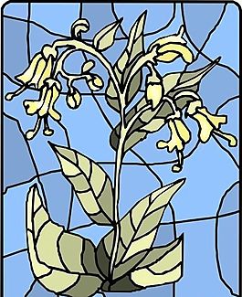 花朵 花草 鮮花 矢量 EPS格式_0318