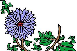 花朵 花草 鮮花 矢量 EPS格式_0299