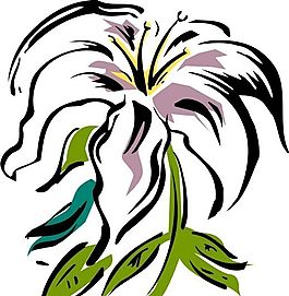 花朵 花草 鮮花 矢量 EPS格式_0282