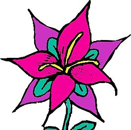 花朵 花草 鮮花 矢量 EPS格式_0213