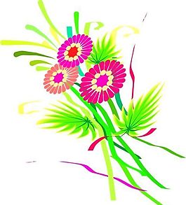 花朵 花草 鮮花 矢量 EPS格式_0160
