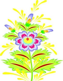 花朵 花草 鮮花 矢量 EPS格式_0077