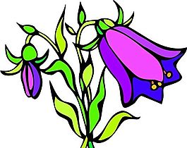 花朵 花草 鮮花 矢量 EPS格式_0030