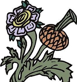 花草 矢量植物 矢量 EPS_0040