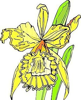 花卉 植物 矢量素材 EPS_0851