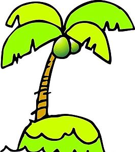 熱帶植物 圖案 矢量 AI_0019