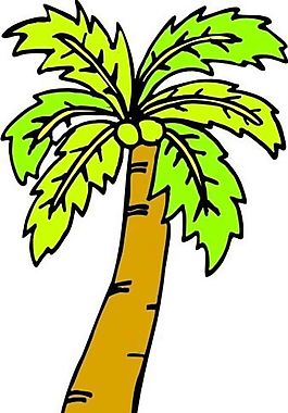 熱帶植物 圖案 矢量 AI_0003