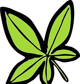 樹(shù)葉 植物 圖案 矢量 AI_0030