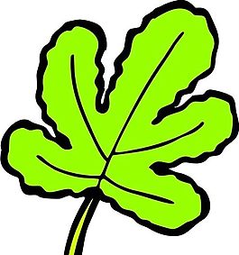 樹葉 植物 圖案 矢量 AI_0020