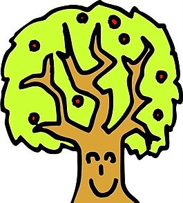樹木 植物 圖案 矢量 AI_0079