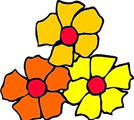 花朵 植物 圖案 矢量 AI_0100